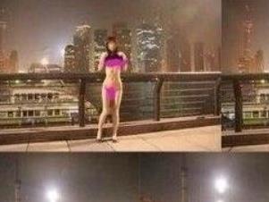 上海裸拍门事件 原图照片曝光当街全裸称是为艺术创作?